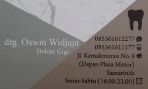 Dokter Gigi Terbaik di Samarinda - dentist dental pasang